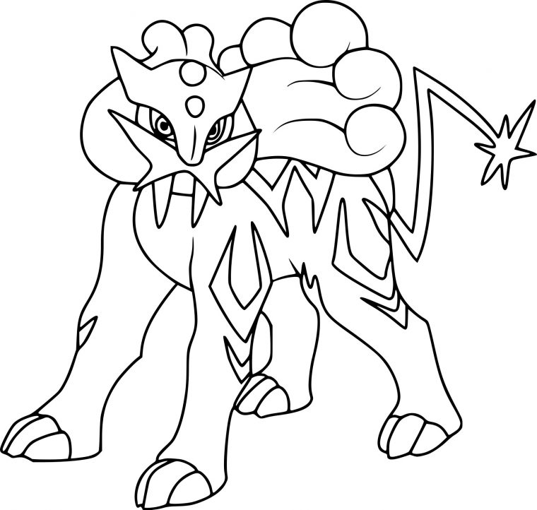 Coloriage Dragon Pokemon tout Coloriage Pokemon Légendaire A Imprimer