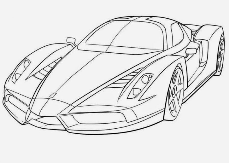 Coloriage En Ligne Voiture | Cars Coloring Pages, Race Car à Coloriage De Voiture De Sport