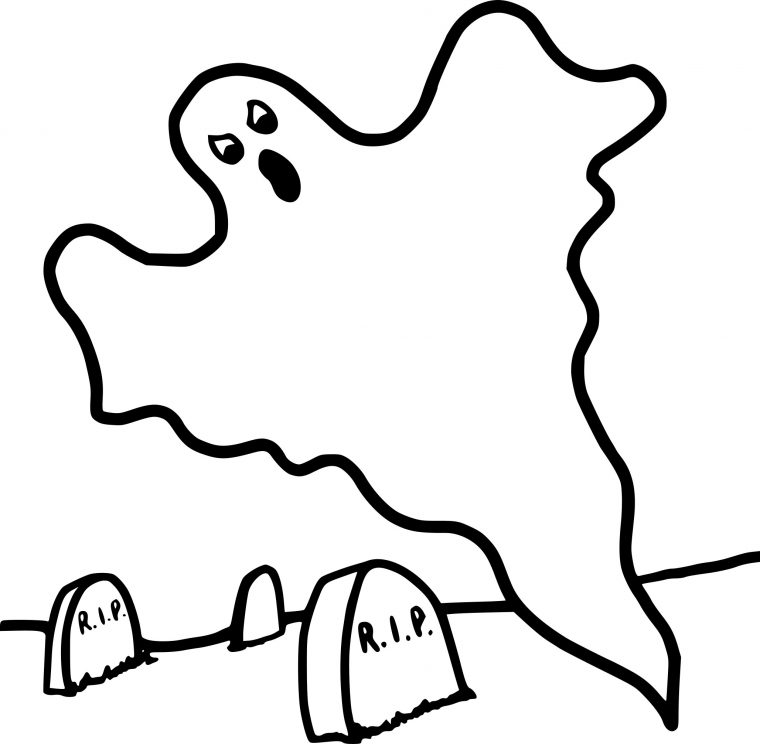 Coloriage Fantôme Halloween Dessin À Imprimer Sur pour Dessin De Fantome A Imprimer