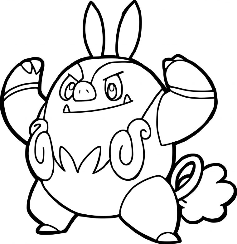 Coloriage Grotichon Pokemon À Imprimer concernant Coloriage Imprimer Pokemon