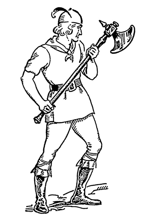 Coloriage Hache De Guerre – Coloriages Gratuits À Imprimer intérieur Coloriage De Guerre