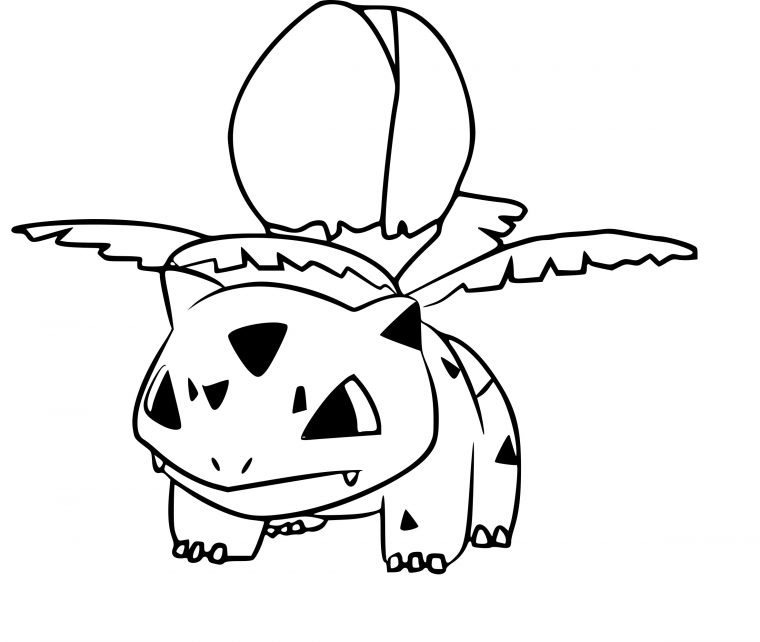 Coloriage Herbizarre Pokemon Go À Imprimer Sur Coloriages dedans Coloriage Pokémon