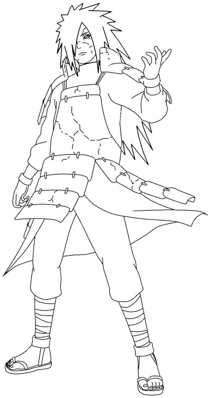 Coloriage Imprimer Coloriage-A-Imprimer-Naruto-Shippuden serapportantà Dessin A Colorier Sasuke