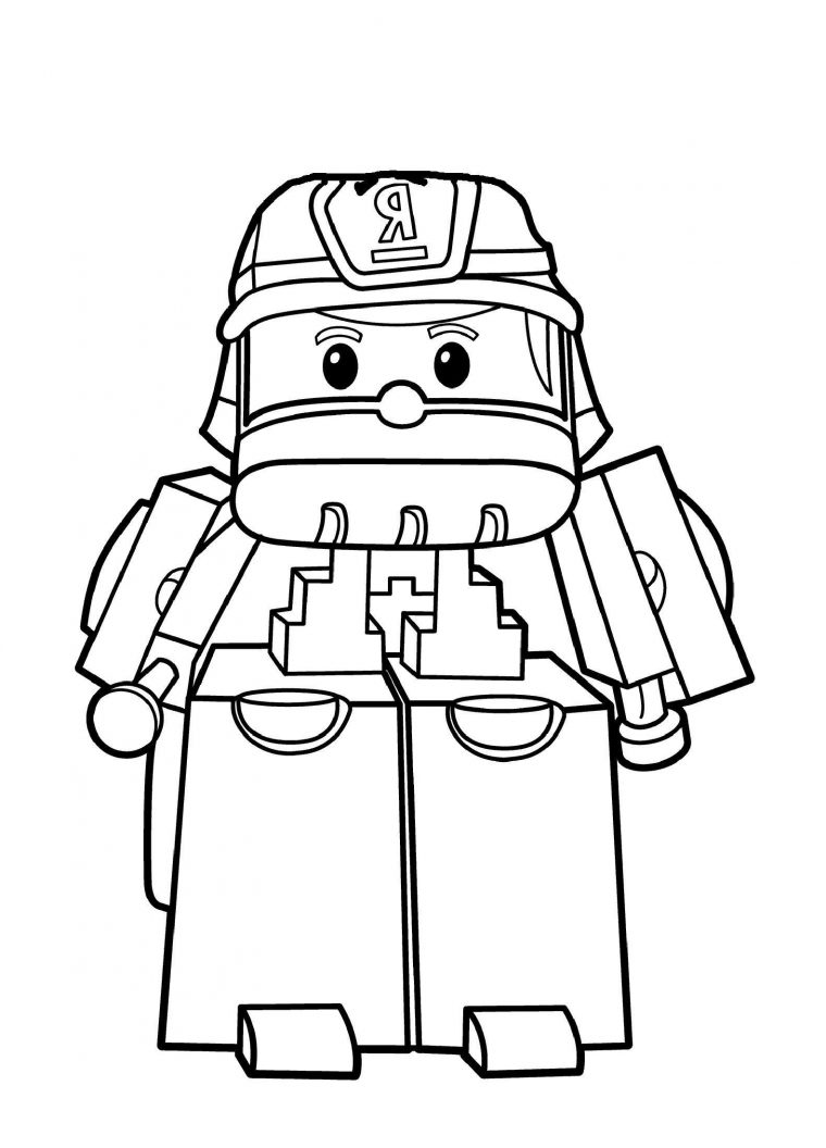 Coloriage Imprimer Robocar Poli – Coloriage Imprimer tout Dessin Mbappe A Imprimer