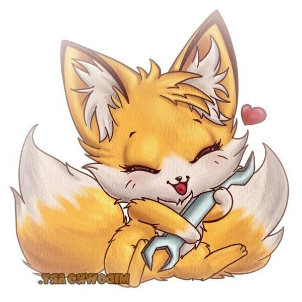 Coloriage Kawaii Animaux Renard – Dessins En Couleur Gratuits encequiconcerne Coloriage Renard Mignon