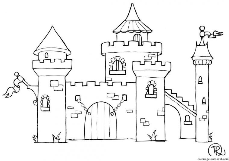 Coloriage La Princesse Elsa Dessin Gratuit – Coloriage serapportantà Chateau Princesse Dessin