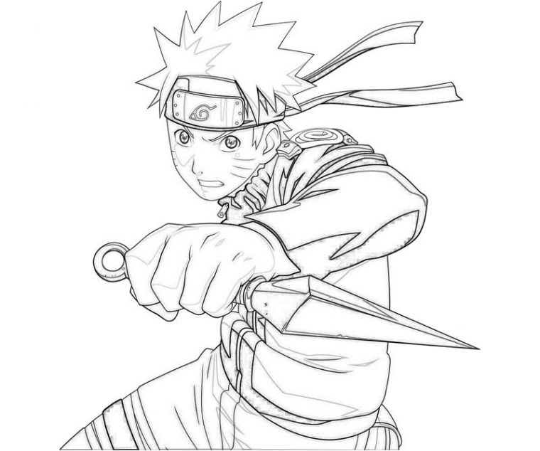 Coloriage Naruto #38271 (Dessins Animés) – Album De Coloriages destiné Coloriages Naruto