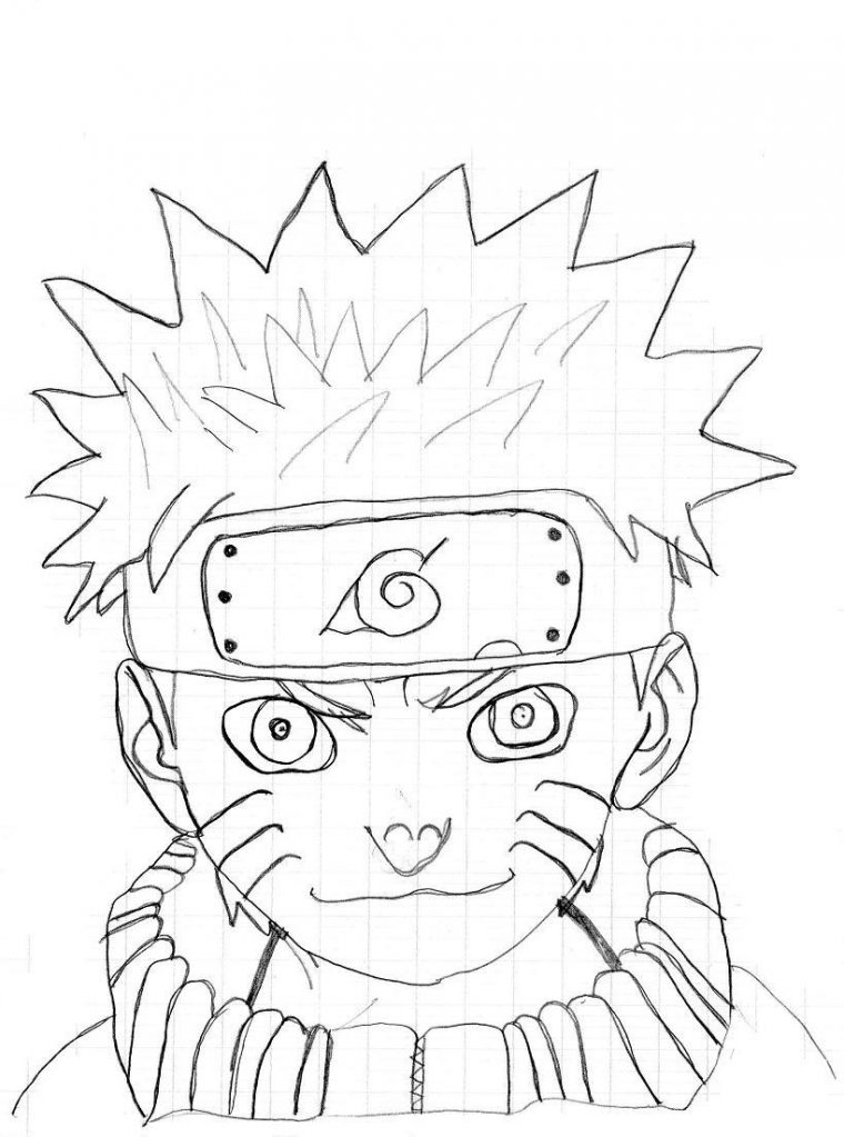 Coloriage Naruto #38418 (Dessins Animés) – Album De Coloriages pour Naruto A Colorier