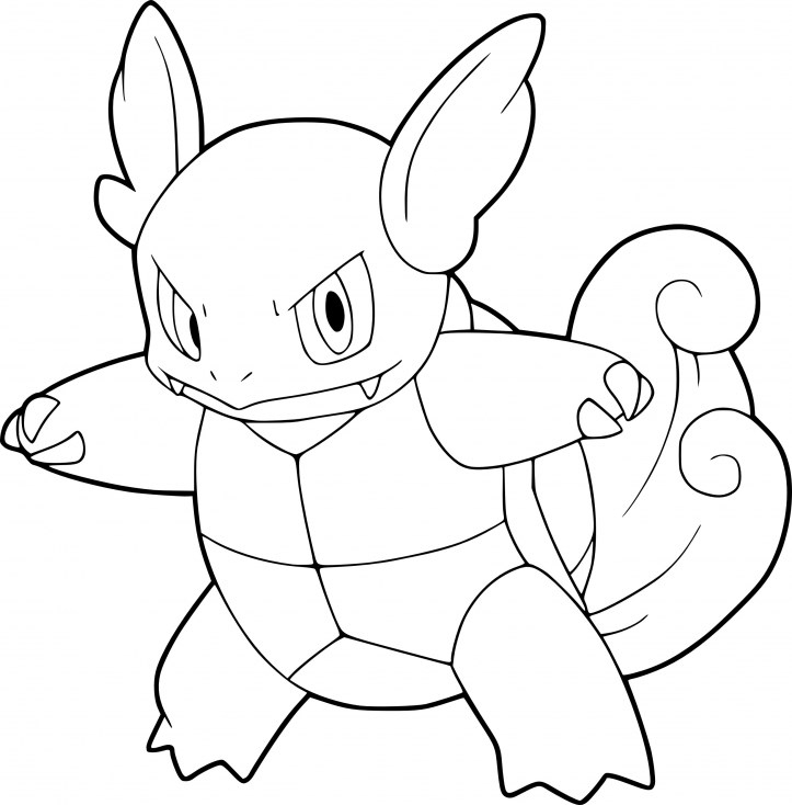 Coloriage Pokemon (Dessins De Pikachu, Sacha, Bulbizarre…) concernant Bulbizarre Coloriage