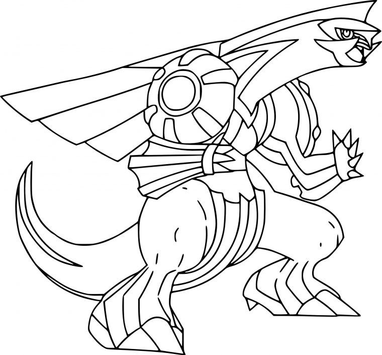 Coloriage Pokemon Palkia A Imprimer – Gratuit Coloriage serapportantà Dessin De Pokemon A Imprimer