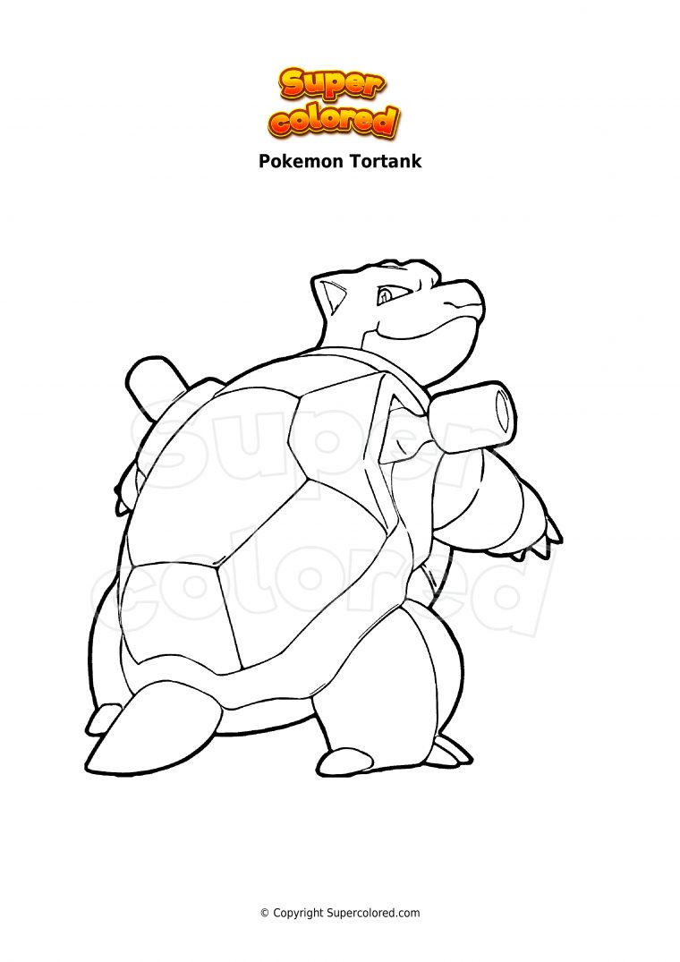 Coloriage Pokemon Tortank : Coloriage Pokemon Ex Les Beaux dedans Coloriage Pokemon Tortank