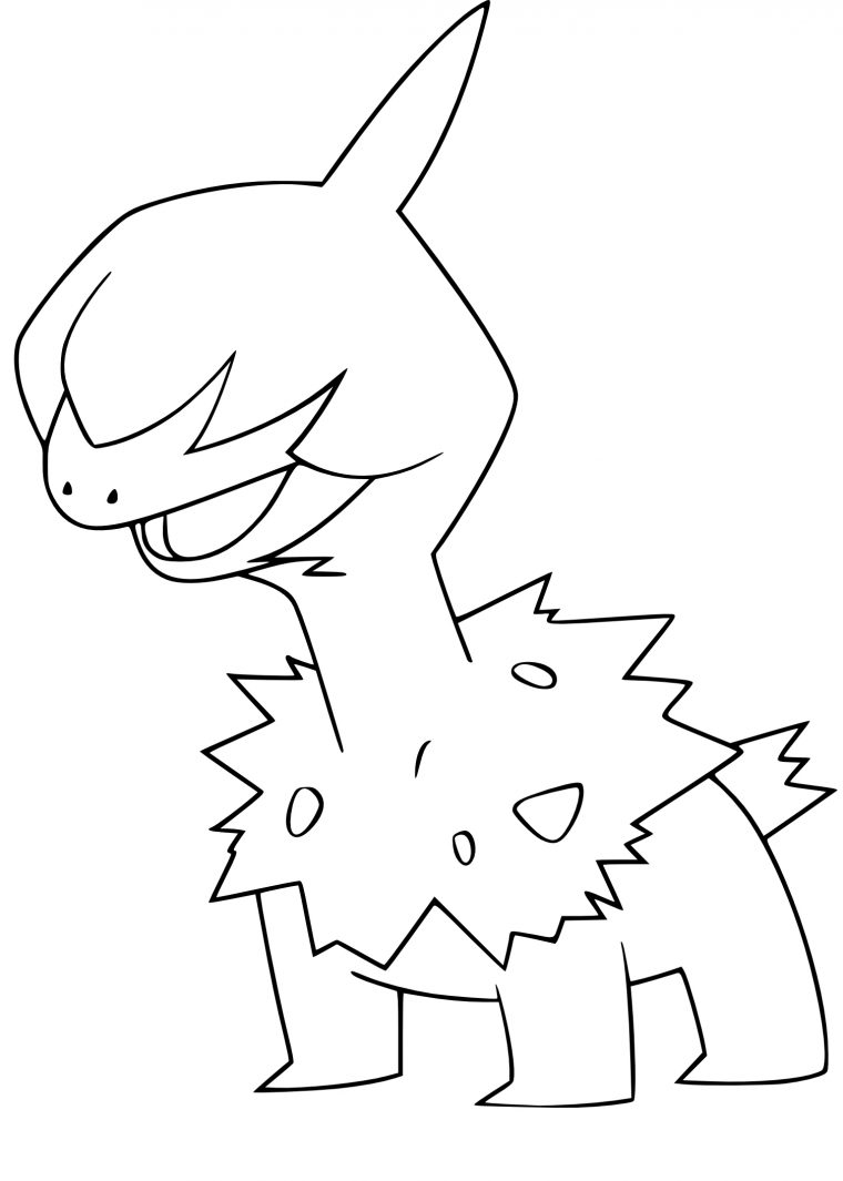 Coloriage Solochi Pokemon À Imprimer concernant Coloriage Pokémon