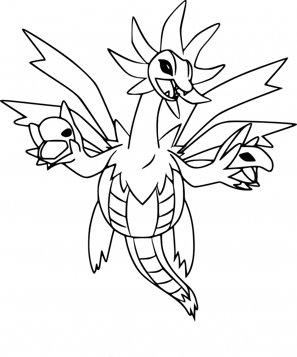 Coloriage Trioxhydre Pokemon À Imprimer dedans Pokemon A Imprimer