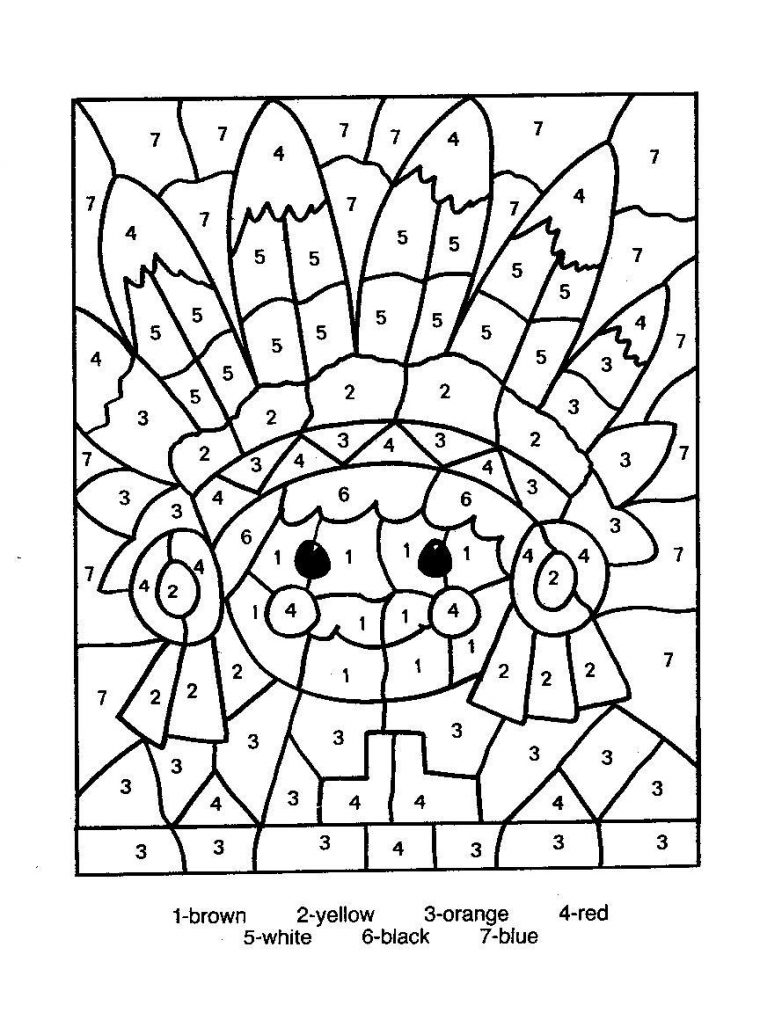 Coloriages A Imprimer : Coloriage Petits Avec Des Chiffres concernant Coloriage Chiffres