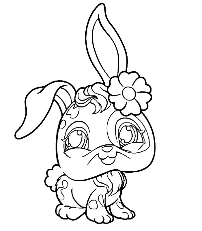 Coloriages À Imprimer : Petshop, Numéro : 163321 encequiconcerne Coloriage Littlest Petshop A Imprimer