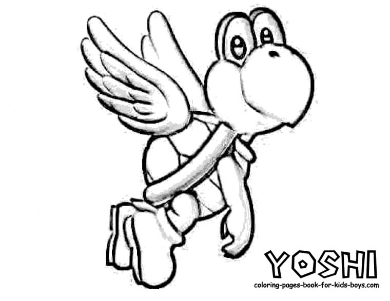 Coloriages À Imprimer : Yoshi, Numéro : 1888 à Coloriage Yoshi À Imprimer