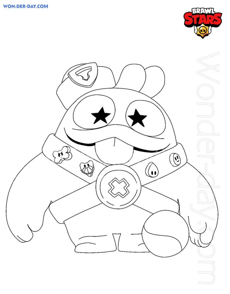 Coloriages Brawl Stars. Imprimer 350 Nouvelles Images à Coloriage Brawl Stars Emeri