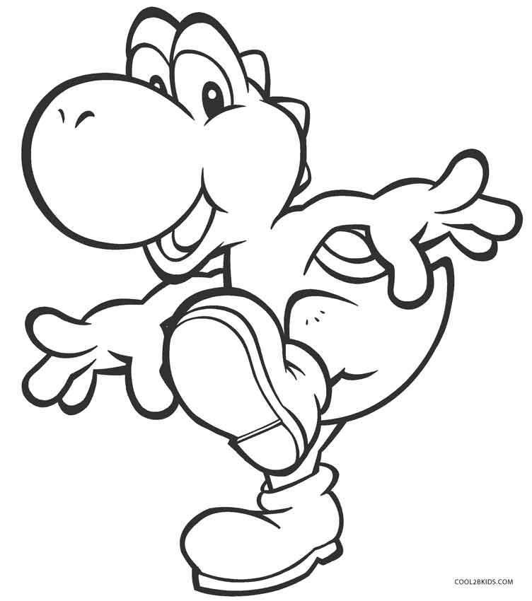 Coloriages – Yoshi – Coloriages Gratuits À Imprimer serapportantà Coloriage Yoshi À Imprimer