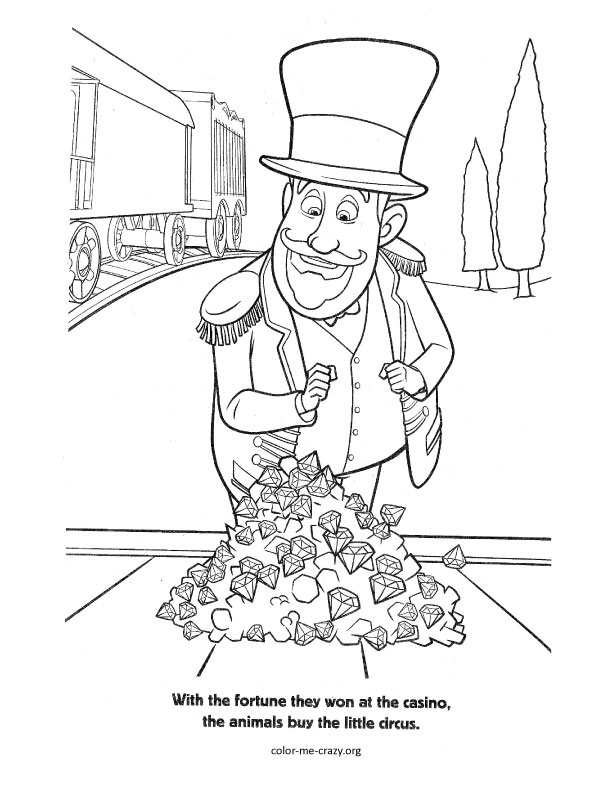 Colormecrazy: Madagascar 3 Coloring Pages avec Coloriage Madagascar 3