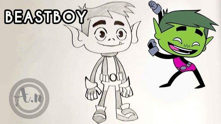 Comment Dessiner Changelin – Speed Drawing Beastboy serapportantà Comment Dessiner Beerus