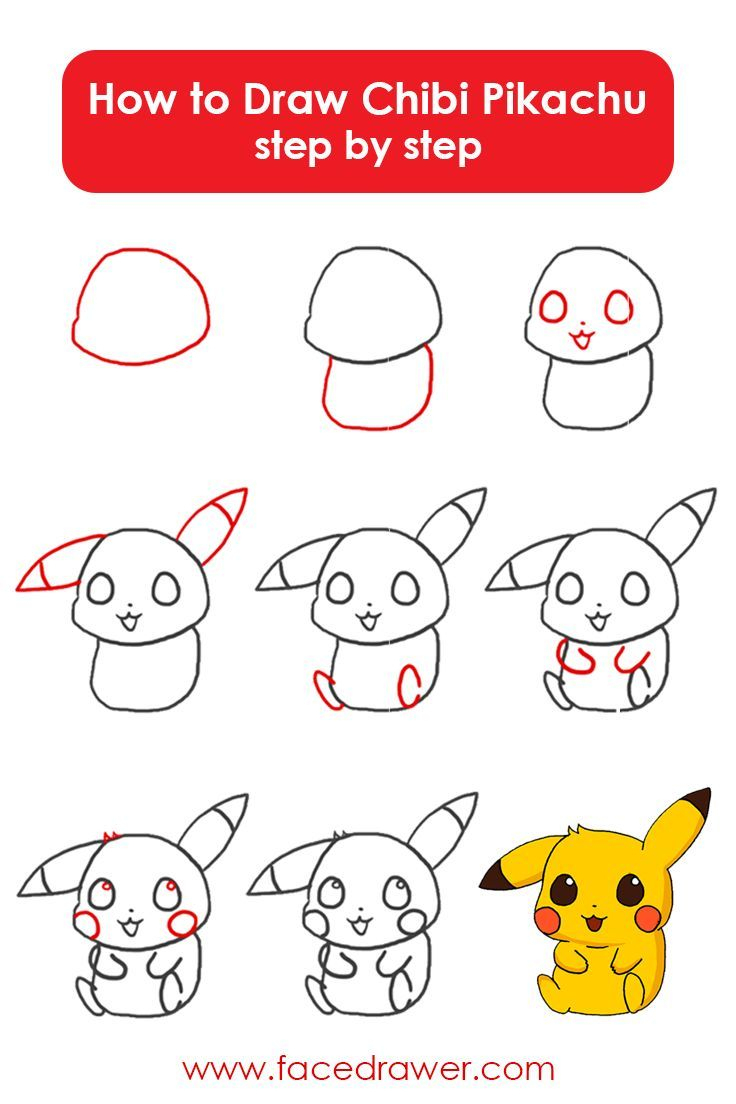 Comment Dessiner Pikachu Dessin Pokemon Facile – Dessin destiné Comment Dessiner Un Pokémon