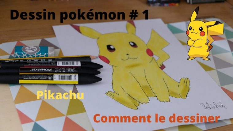 Comment Dessiner Pikachu! Vidéo Dessin #1 – dedans Comment Dessiner Pikachu Kawaii