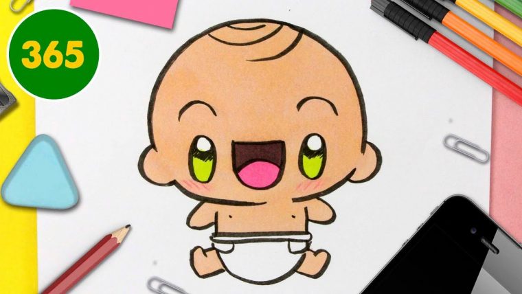 Comment Dessiner Un Bébé Kawaii – Dessins Kawaii Faciles dedans Comment Dessiner Pikachu Kawaii