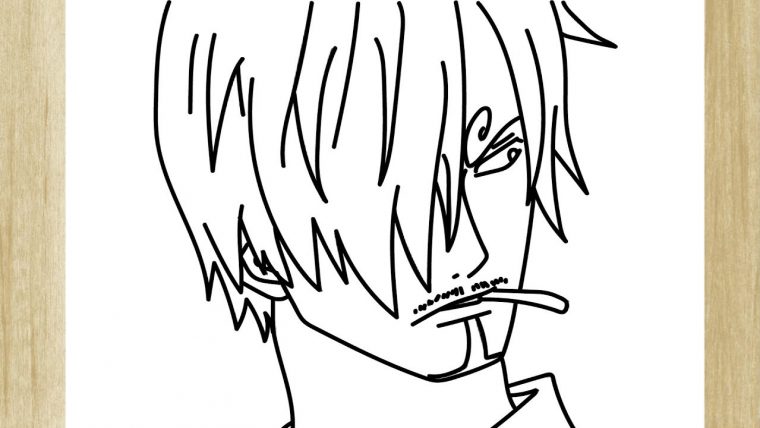 Como Desenhar O Sanji De One Piece – encequiconcerne Coloriage One Piece Sanji