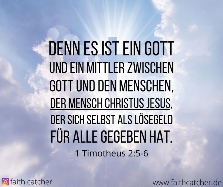 Denn Es Ist Ein Gott Und Ein Mittler Zwischen Gott Und Den encequiconcerne Trinität Definition