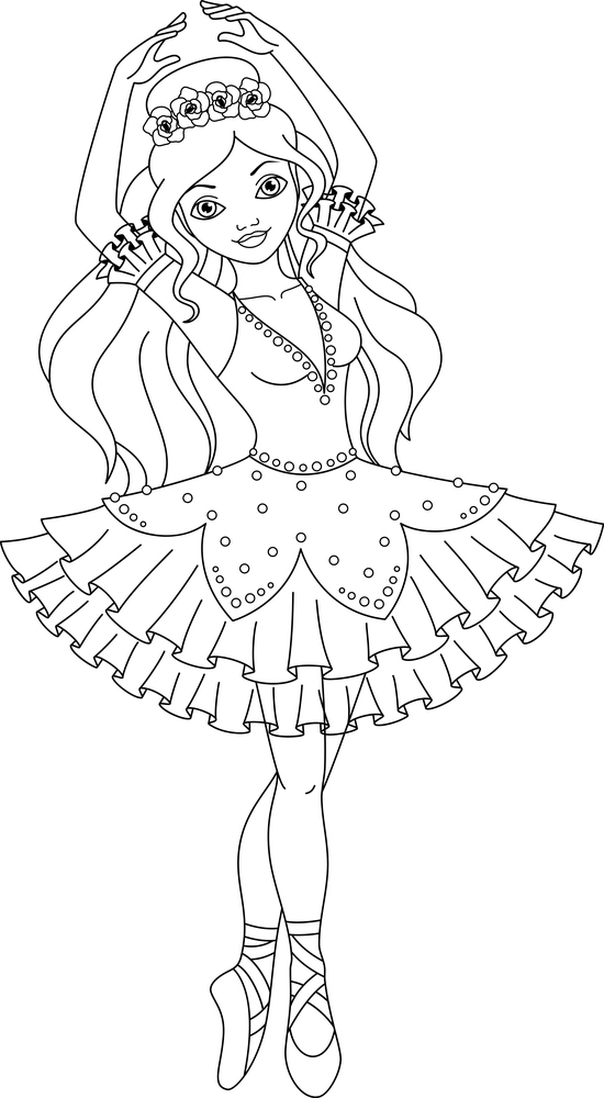 Dernière Dessin A Imprimer Danseuse Etoile – Random Spirit encequiconcerne Coloriage Barbie Danseuse