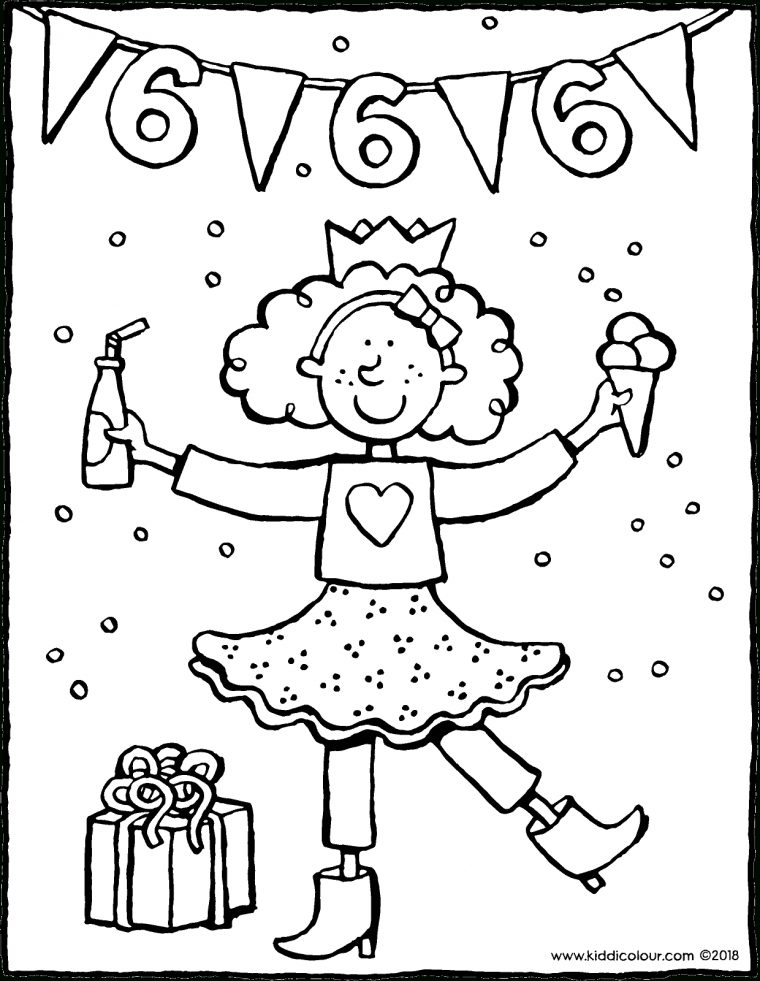 Dessin A Imprimer Fille 6 Ans : Coloriage Fille 6 Ans dedans Coloriage Fille 10 Ans