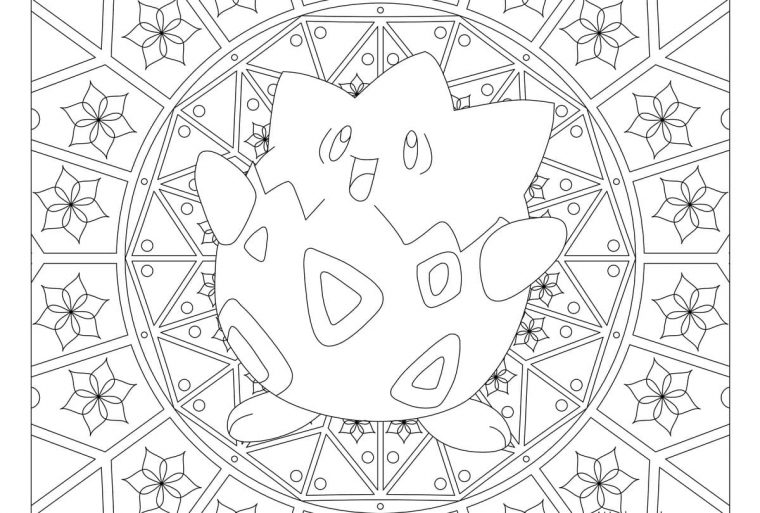 Dessin À Imprimer Mandala Pokemon : Coloriage Mandala tout Mandala Pokemon Evoli