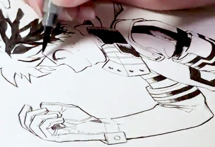 Dessin De Izuku – Les Dessins Et Coloriage pour Coloriage Izuku Midoriya