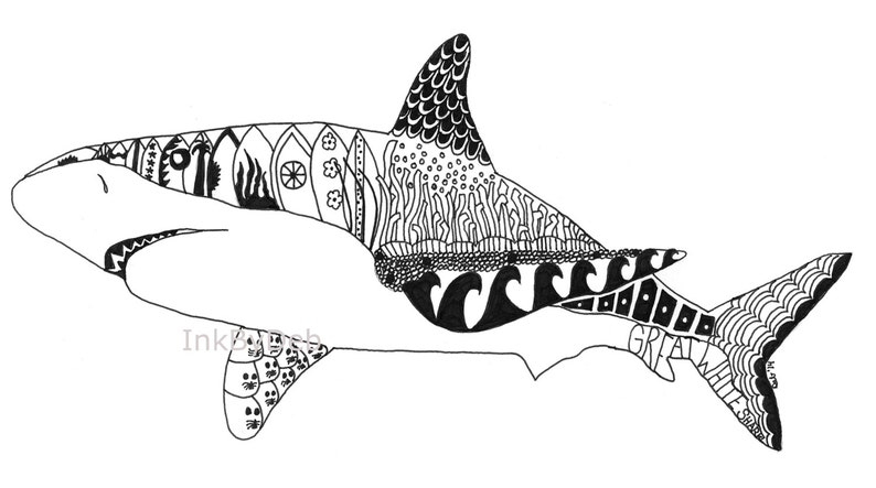 Dessin De Requin Facile A Faire - Dessin Facile à Dessin De Requin Facile