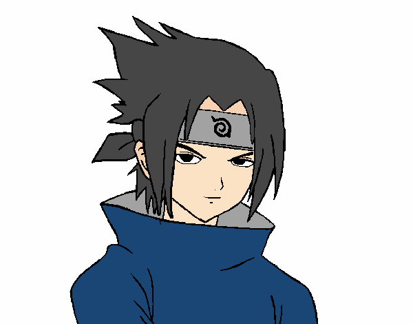 Dessin De Sasuke Furieux Colorie Par Membre Non Inscrit Le concernant Dessin A Colorier Sasuke