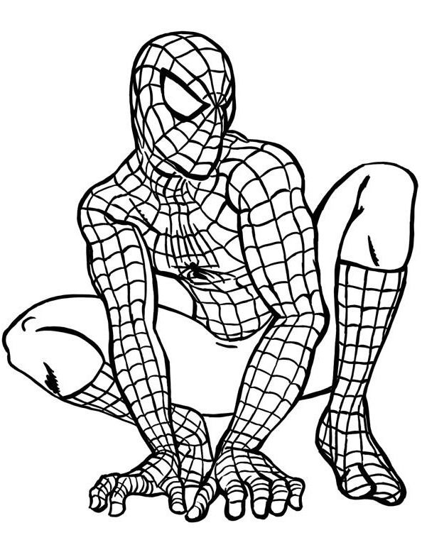 Dessin Facile Spiderman : Idées Pour Spiderman Dessin tout Dessin Spiderman Facile