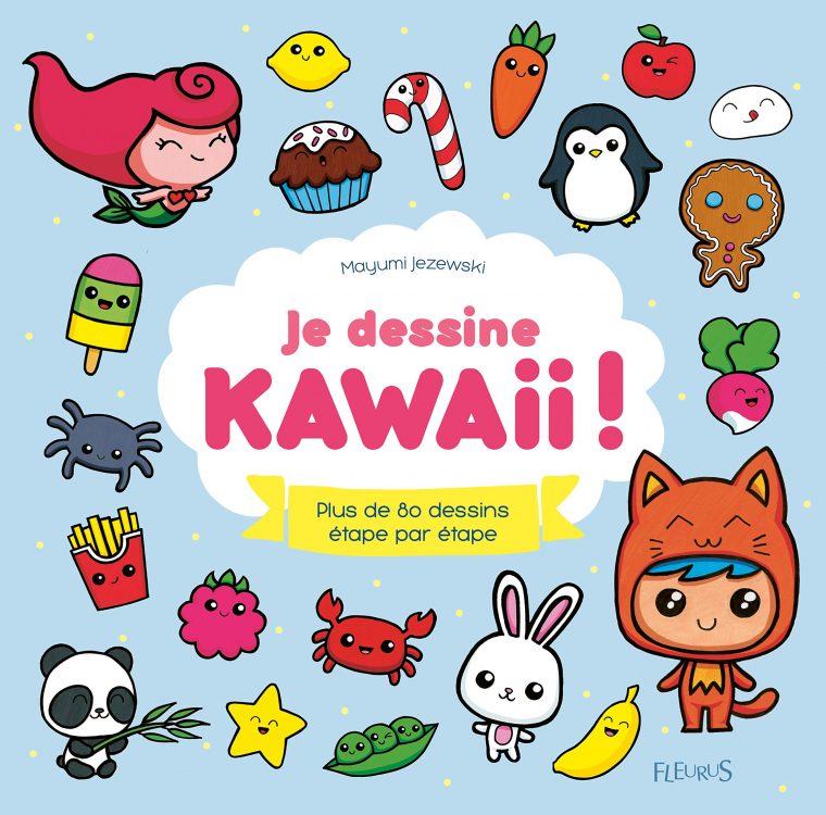 Dessin Kawaii – Les Dessins Et Coloriage pour Comment Dessiner Un Pere Noel Kawaii