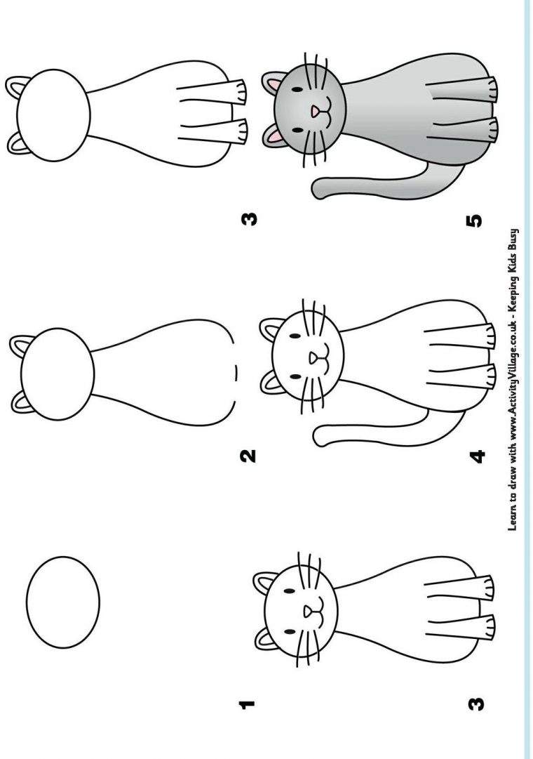 Dessiner Le Chat | Animal Drawings, Drawing Lessons For encequiconcerne Apprendre A Dessiner