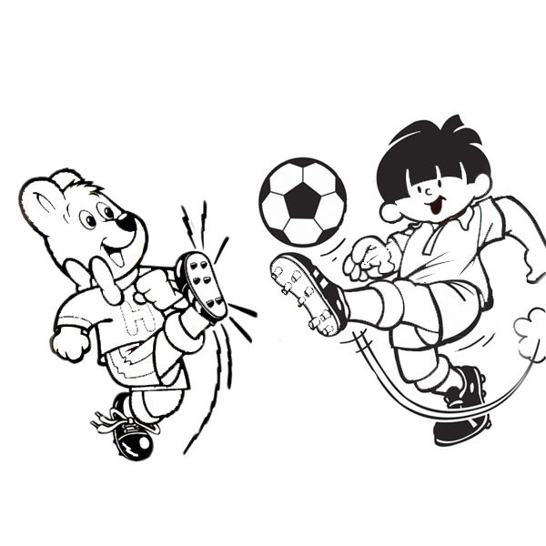 Dessins En Couleurs À Imprimer : Football, Numéro : 464630 concernant Coloriage Playmobil Foot