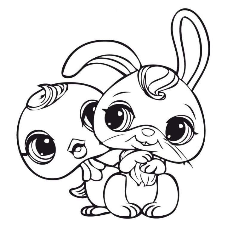 Dessins Pour Enfants Littlest Pet Shop 25 à Coloriage Littlest Petshop A Imprimer