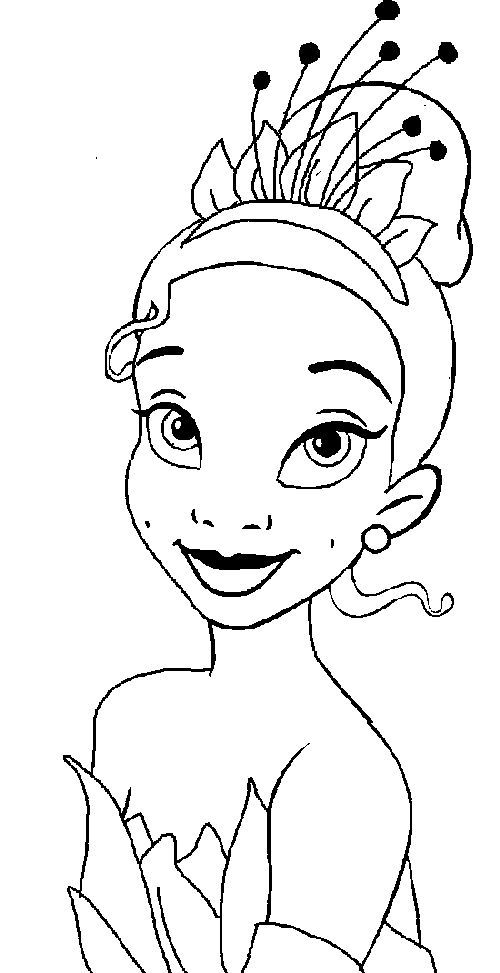 Dibujos Para Colorear – Disney | Disney Coloring Pages pour Tiana Dessin