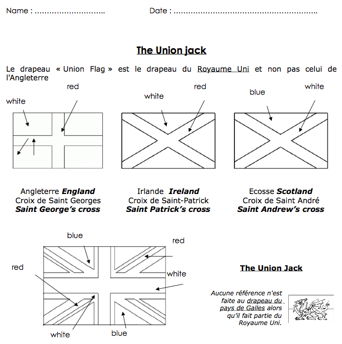 Drapeau Royaume Uni À Colorier – Dessin Facile Pour Les à Dessiner Drapeau Anglais