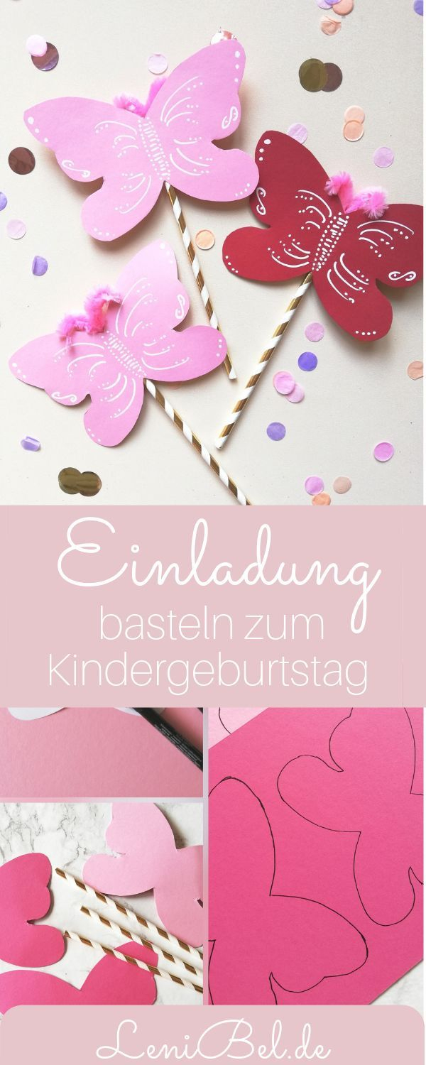 Einladungskarten Zum Kindergeburtstag B à Einladungskarten Basteln Kindergeburtstag