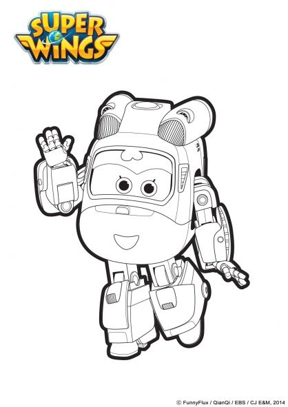 Épinglé Par Lmi Kids Sur Super Wings | Coloriage Super dedans Coloriage Super Wings Astra