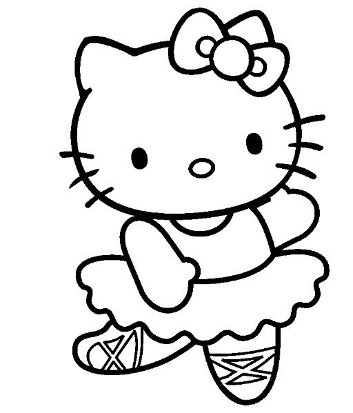 Épinglé Par Sande Kephart Sur Color Me | Coloriage tout Hello Kitty Sirène