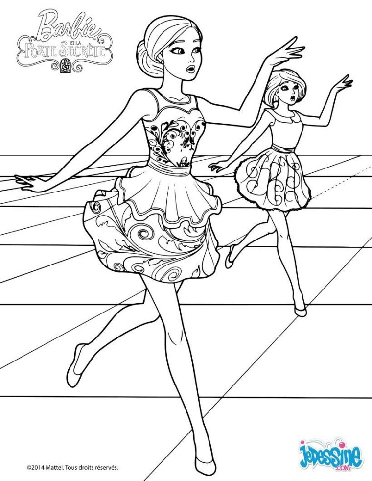 Épinglé Sur Coloriages Enfants à Coloriage Danseuse Classique