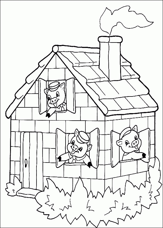 Épinglé Sur Coloring 2 pour Coloriage 3 Petit Cochon