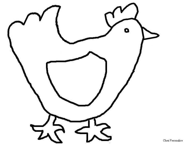 Épinglé Sur Conte La Petite Poule Rousse à Dessin De Poule Facile