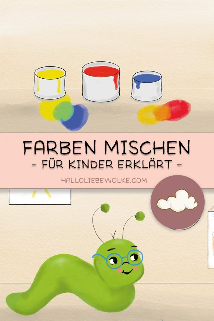 Farben Mischen Mit Mats Malwurm (Lerngeschichte à Kita Projekt Farben