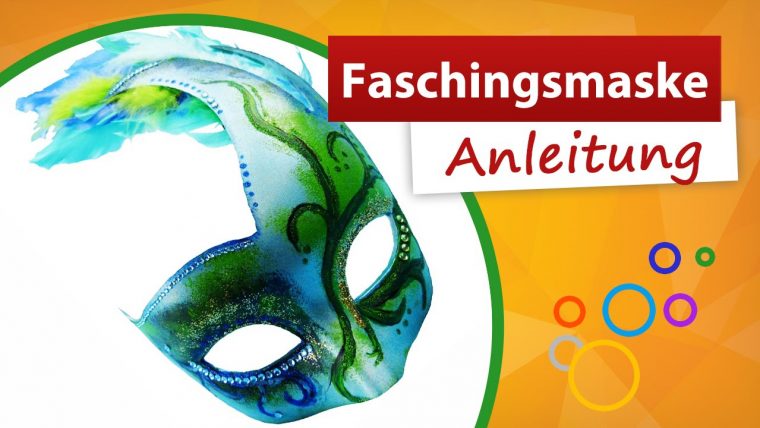 Faschingsmaske Anleitung Zum Selber Machen ★ Trendmarkt24 encequiconcerne Masken Zum Selber Bemalen